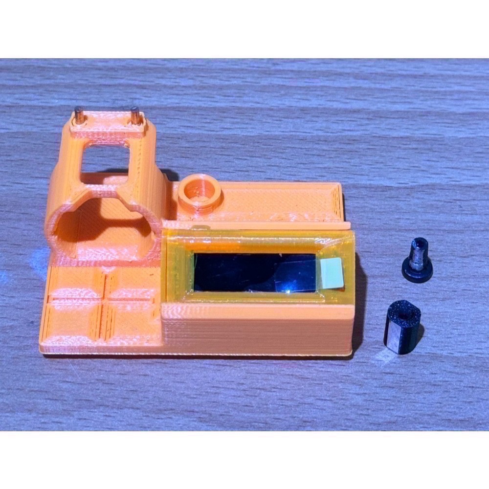 3D列印 第二代輕便馬達測轉儀+固定座+自制感應頭+電池盒-規格圖3