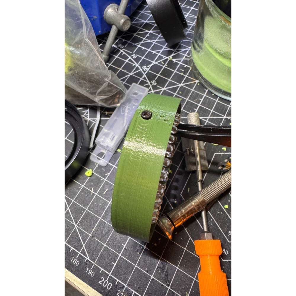 3D列印 迷你魔 微型銑 MF70 LED照明座-細節圖4