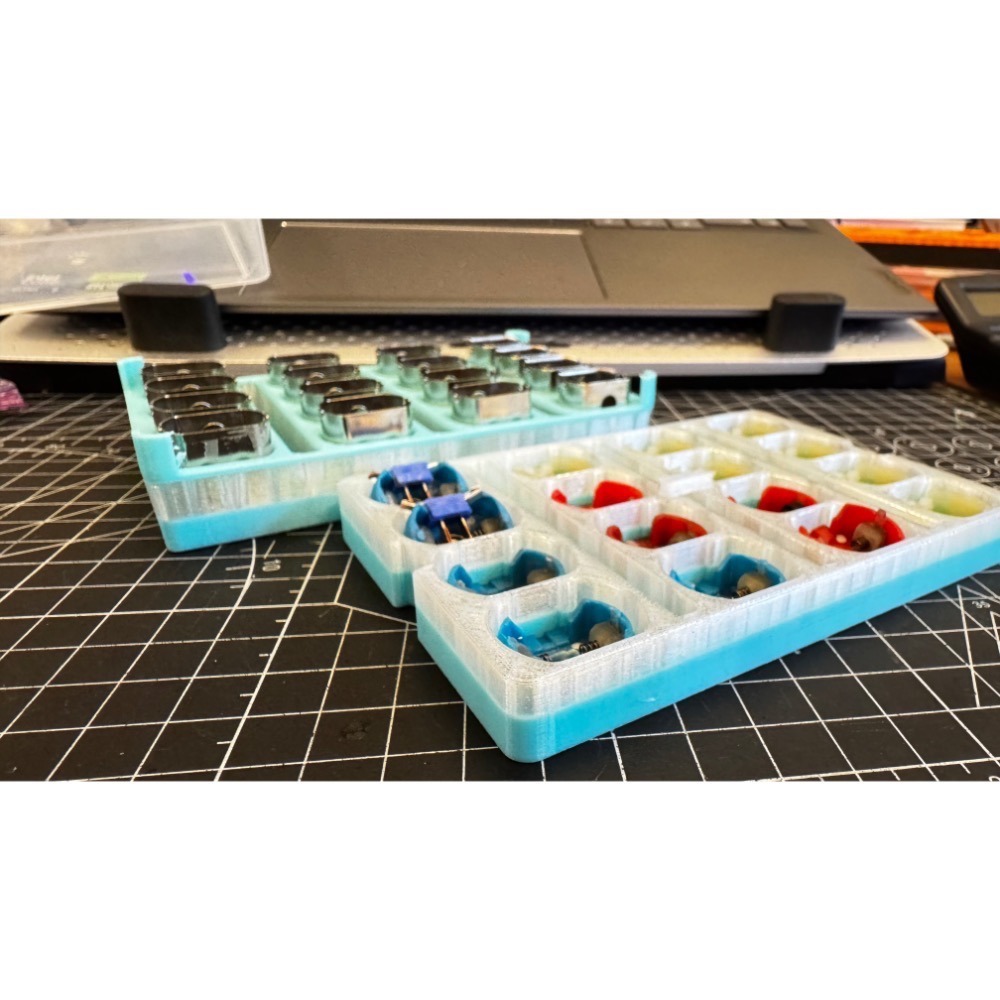 UTECH 改裝馬達收納盒(雙層16入）-規格圖10