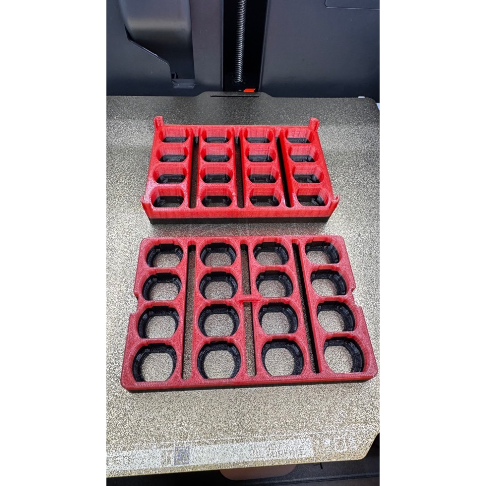 UTECH 改裝馬達收納盒(雙層16入）-規格圖10