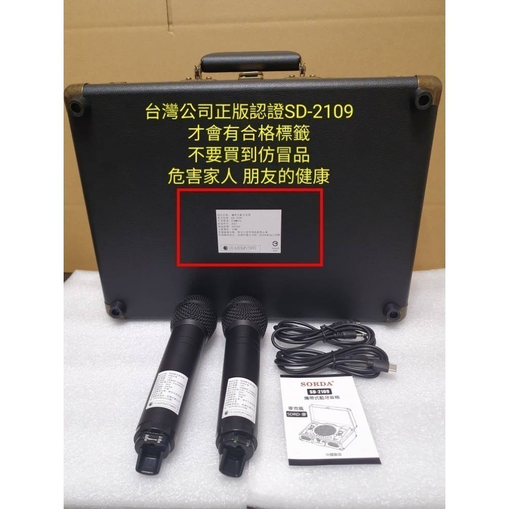 🇹🇼『國家合格認證』送USB氣氛燈 最強升級 貓頭鷹ktv 重低音音響 雙人合唱 無線麥克風 露營 會議-細節圖2