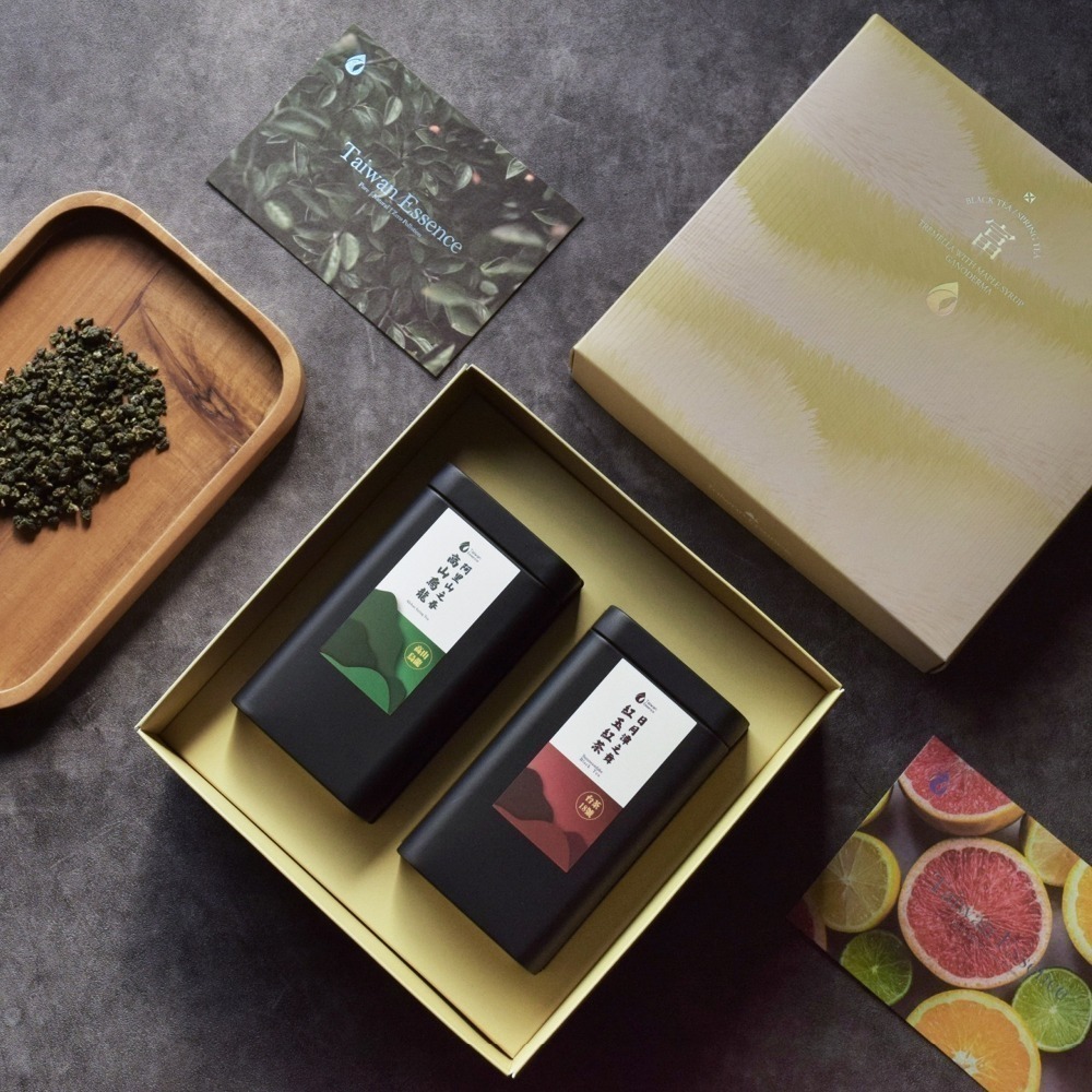 【台灣精華食品】饗茶經典禮盒-細節圖2
