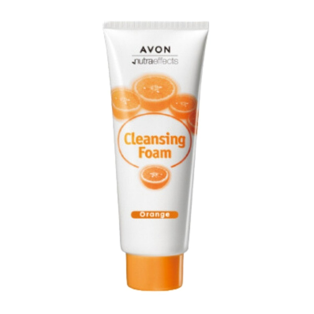 AVON 雅芳 超人氣潔容霜🍊橘子洗面乳 溫和 洗面乳 洗顏乳 潔面乳 控油 舒緩 160g-細節圖2