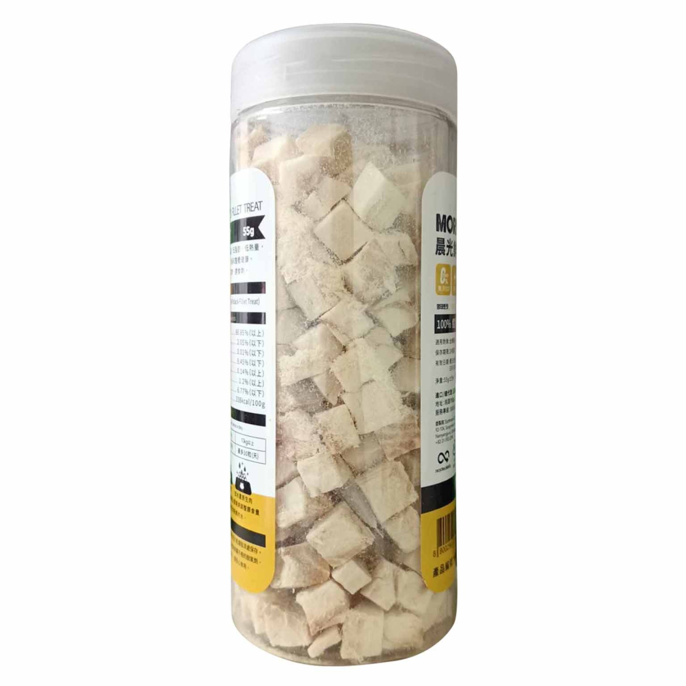 MORNDOOD晨光鮮食凍乾-100%鱈魚菲力凍乾 55g 全齡貓-細節圖3