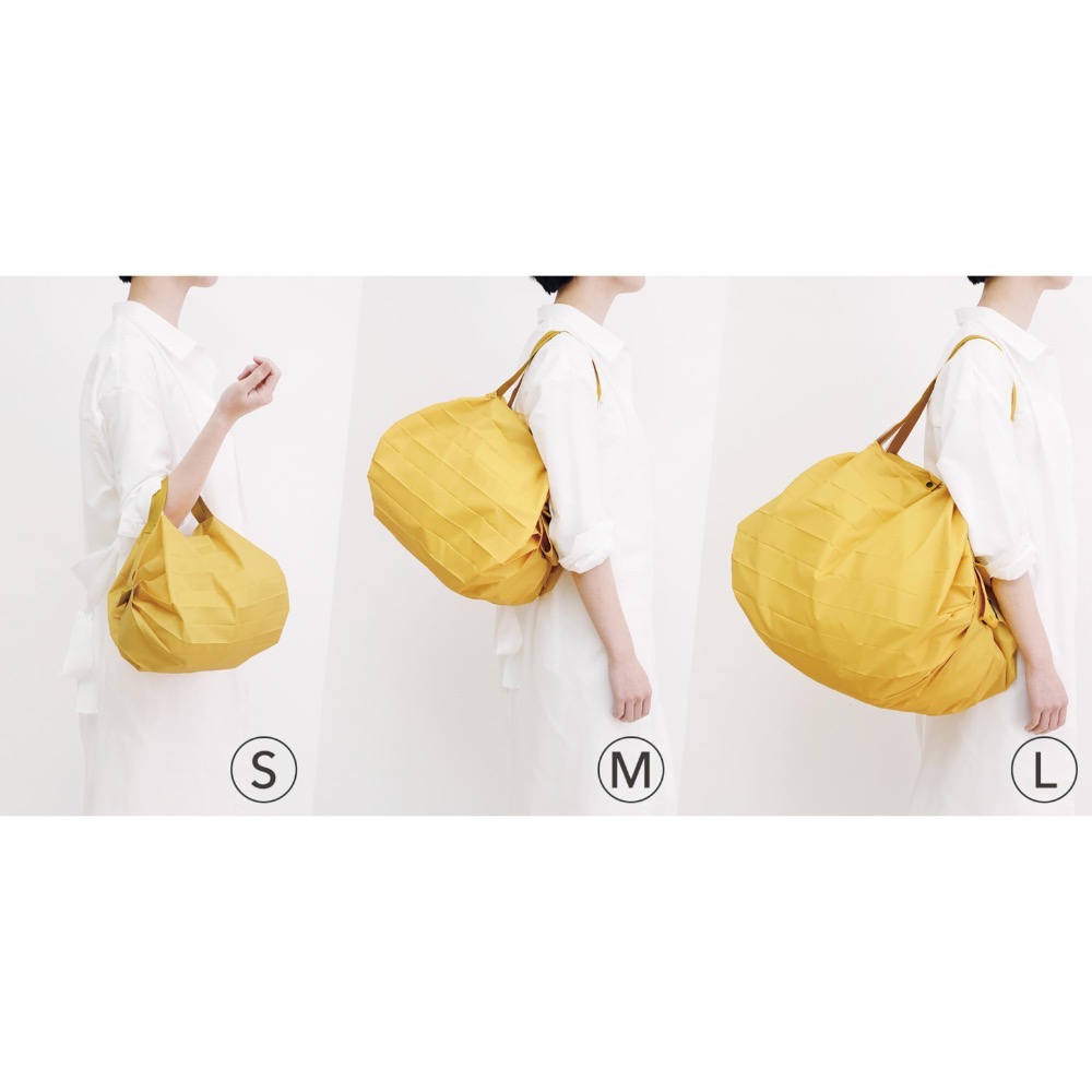 健健美專賣店💝現貨 日本 Shupatto 秒收 中號 購物包 M號 2020款 購物袋 環保袋 購物袋 秒收包-細節圖7