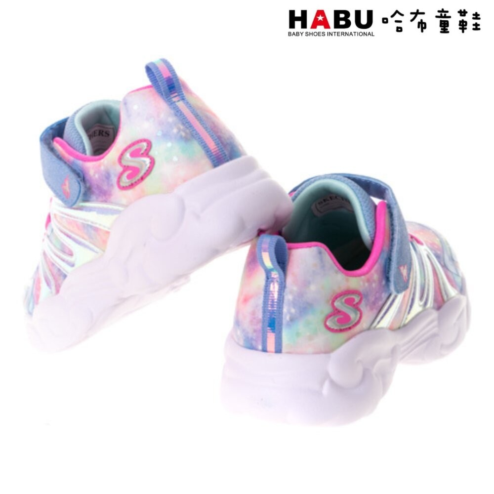 【魔法童鞋】SKECHERS 童鞋 UNICORN STORM 女童系列 休閒鞋 粉 藍 302210LPWMT-細節圖3