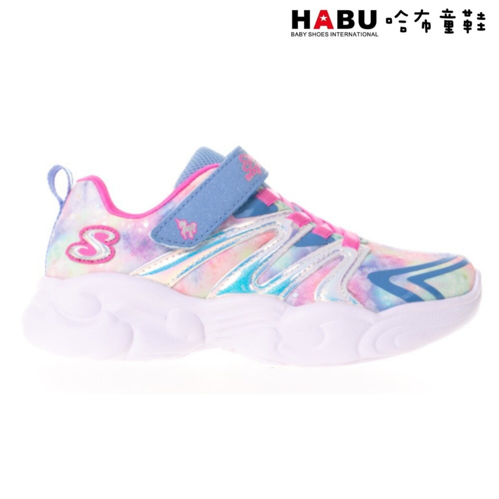 【魔法童鞋】SKECHERS 童鞋 UNICORN STORM 女童系列 休閒鞋 粉 藍 302210LPWMT-細節圖4