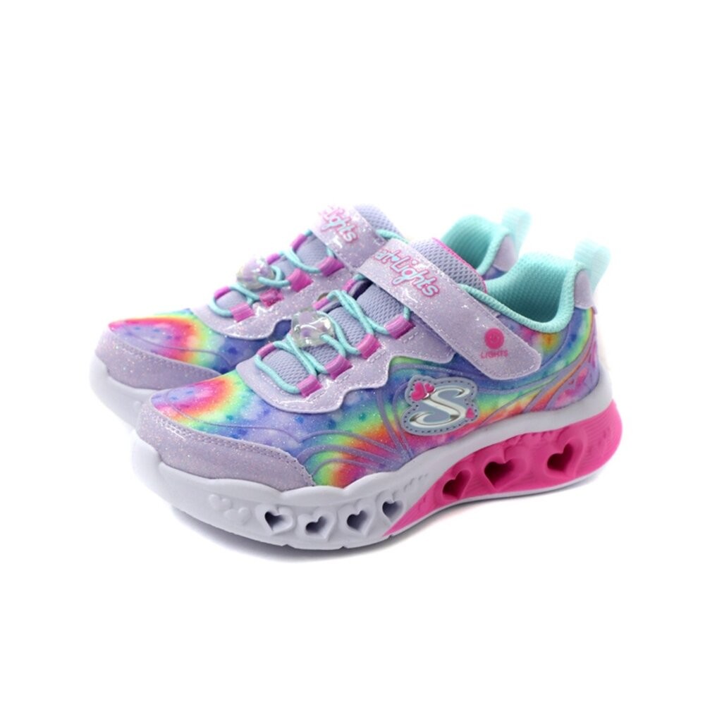 【魔法童鞋】SKECHERS 童鞋 HEART LIGHTS 女童系列 燈鞋 運動鞋 粉 303253LLVAQ-規格圖6