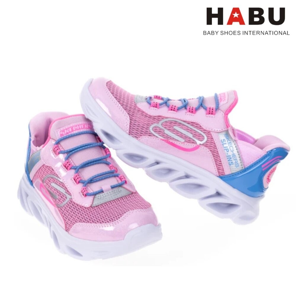 【魔法童鞋】SKECHERS 女童系列 嚴選 中童 瞬穿舒適科技 FLEX GLIDE 319055LPNK-細節圖3