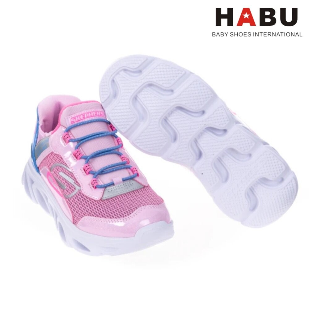 【魔法童鞋】SKECHERS 女童系列 嚴選 中童 瞬穿舒適科技 FLEX GLIDE 319055LPNK-細節圖4