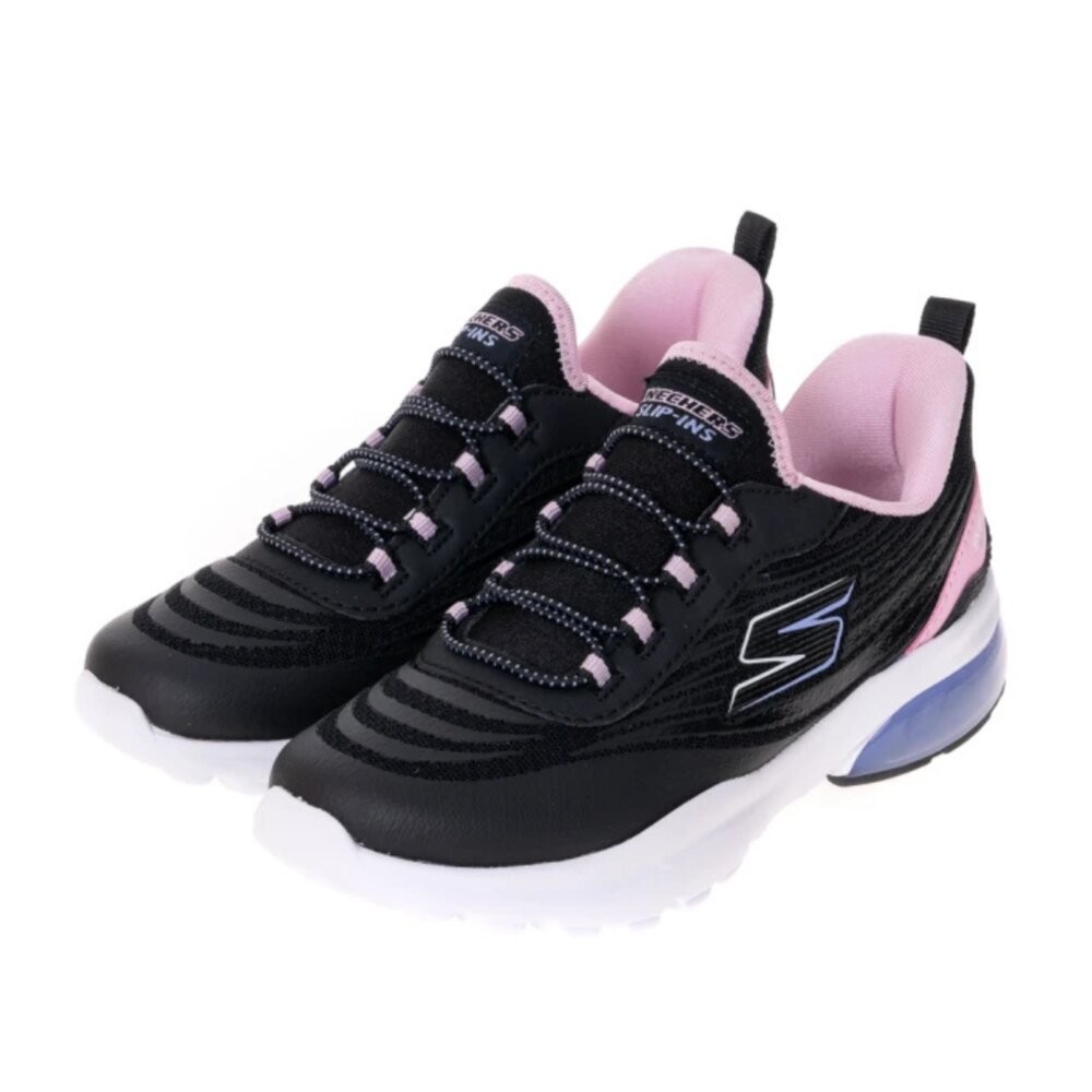 【魔法童鞋】SKECHERS 女童系列 SKECHERS RAZOR AIR 瞬穿舒適科技 303944LBLK-規格圖5