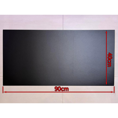 【LiCH】A159 磨砂黑色實心2mm PP塑膠板 40*90公分 車泊排風扇 循環扇 窗板DIY必備 高強度 高靭性