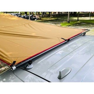 【LiCH】A152 車頂橫桿強力吸盤夾 HANLIX強力吸盤+金屬夾 夾車頂橫桿 營柱 營桿 搭天幕 車邊帳 車泊必備-細節圖3