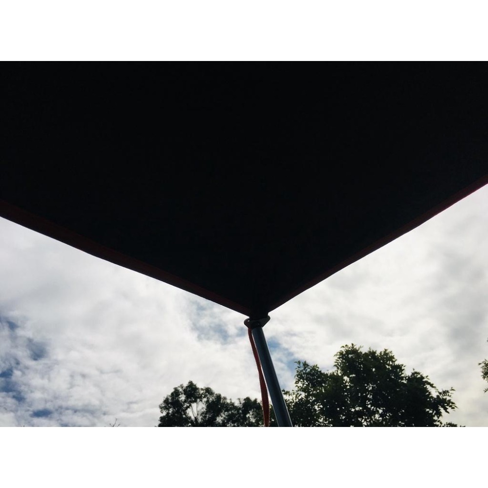 【LiCH】A081 車泊專用 多拉點加厚抗撕裂 黑膠天幕 遮光、隔熱效果佳 車床 野營 露營 車邊天幕 車尾帳 帳篷-細節圖9