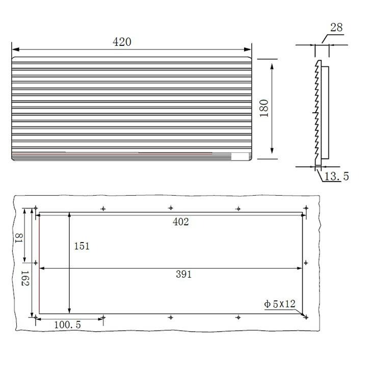 【LiCH】A153 強風款 12V三排風裝置+升壓調速器+百葉窗全套 免誘騙線行動電源直驅12V 車泊排風 空氣循環-細節圖2