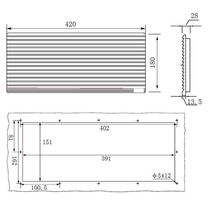 【LiCH】A153 強風款 12V三排風裝置+升壓調速器+百葉窗全套 免誘騙線行動電源直驅12V 車泊排風 空氣循環-細節圖2
