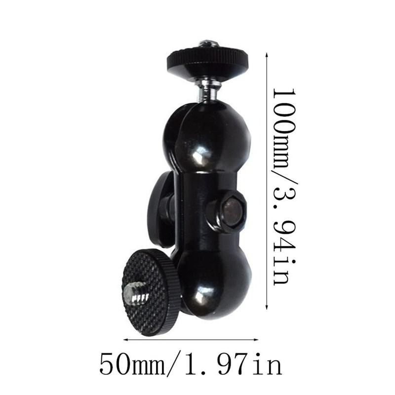 【LiCH】A144 萬向手臂夾 支架夾 1/4＂螺牙  GORPO 露營燈 LED燈 手機夾 在桿、柱、露營桌、客廳帳-細節圖7