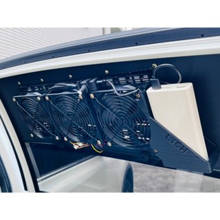 【LiCH】A112 超靜音5V USB 12CM三排風扇+調速器+百葉窗+PP板 通風排風扇 循環扇 涼風扇 車床必備-細節圖8