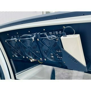 【LiCH】A112 超靜音5V USB 12CM三排風扇+調速器+百葉窗+PP板 通風排風扇 循環扇 涼風扇 車床必備-細節圖8