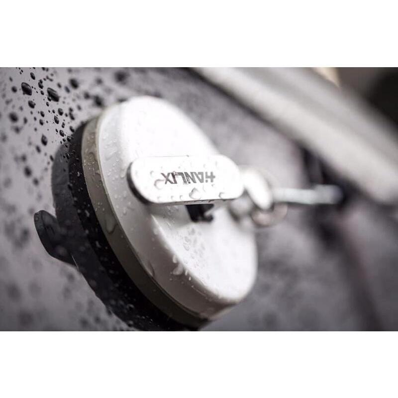 【LiCH】A037 台灣製 HANLIX亨力士 車用360度強力吸盤 獨家送掛勾 車泊天幕 車邊帳 車尾帳 玻璃 鈑金-細節圖2