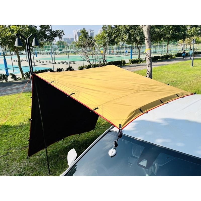 【LiCH】A037 台灣製 HANLIX亨力士 車用360度強力吸盤 獨家送掛勾 車泊天幕 車邊帳 車尾帳 玻璃 鈑金-細節圖7