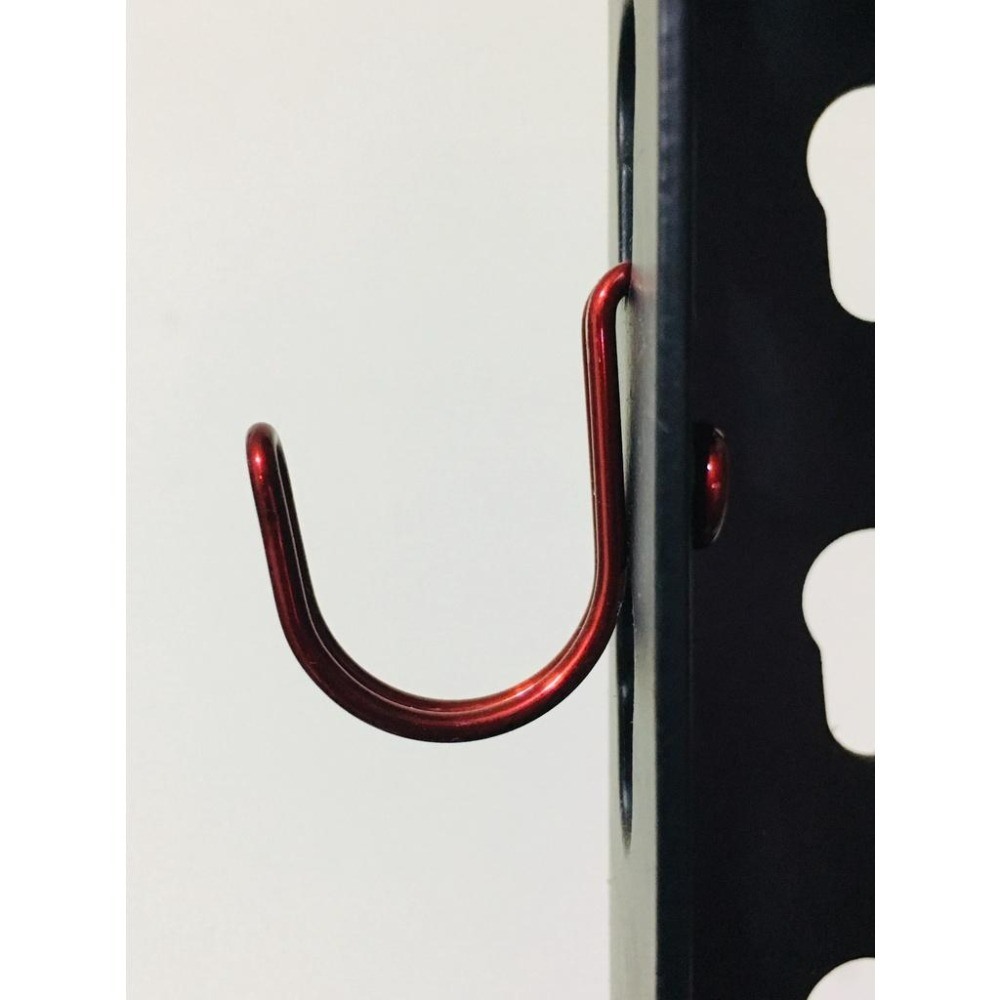 【LiCH】A096 專利 不銹鋼翼形掛勾 免螺絲角鋼架 金屬掛勾 角鋼勾 吊掛勾 掛衣勾 耐重10公斤 傳統置物架可用-細節圖3