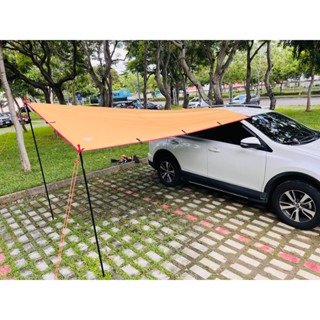 【LiCH】A069 加粗2米四節營柱-2支 送收納袋+防雷帽 高強度鍍鋅鐵管 天幕 帳篷 車邊帳 車尾帳 營桿 營柱-細節圖9