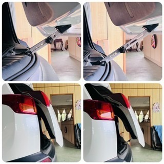 【LiCH】A030台灣製 二代不鏽鋼防盜尾門支撐桿 卡扣設計易裝易拆、可調長度、拉絲表面拋光 車床、車宿、車泊通風必備-細節圖7