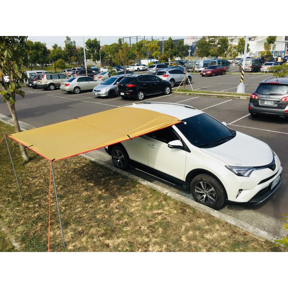 【LiCH】車邊搭帳双寶 超真空鎖緊強力吸盤+金屬單向滑輪 車邊天幕 帳篷 車尾帳 車尾紗窗帳 車床 車宿 野營 露營-細節圖7