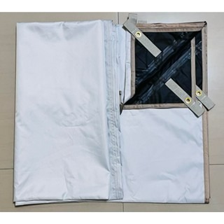 【LiCH】A031 升級款 戶外3x3m黑膠加厚天幕 隔熱抗UV效果佳 搭強力吸盤 車宿帳篷 車邊帳 露營 防雨 防曬-細節圖2