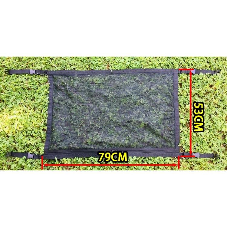 【LiCH】車頂網大集合 拉鏈+拉繩款 拉繩款 拉鏈款三種可選 快拆可調長度大插扣 汽車頂用 收納網 置物網 露營 車床-細節圖6