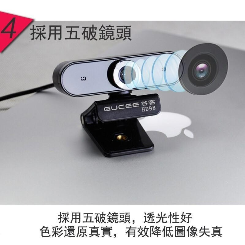 【LiCH】A143 現貨 免驅即插即用/內建麥克風 視訊鏡頭 線上教學鏡頭 線上教學鏡頭 電腦高清攝像頭 電腦鏡頭-細節圖6