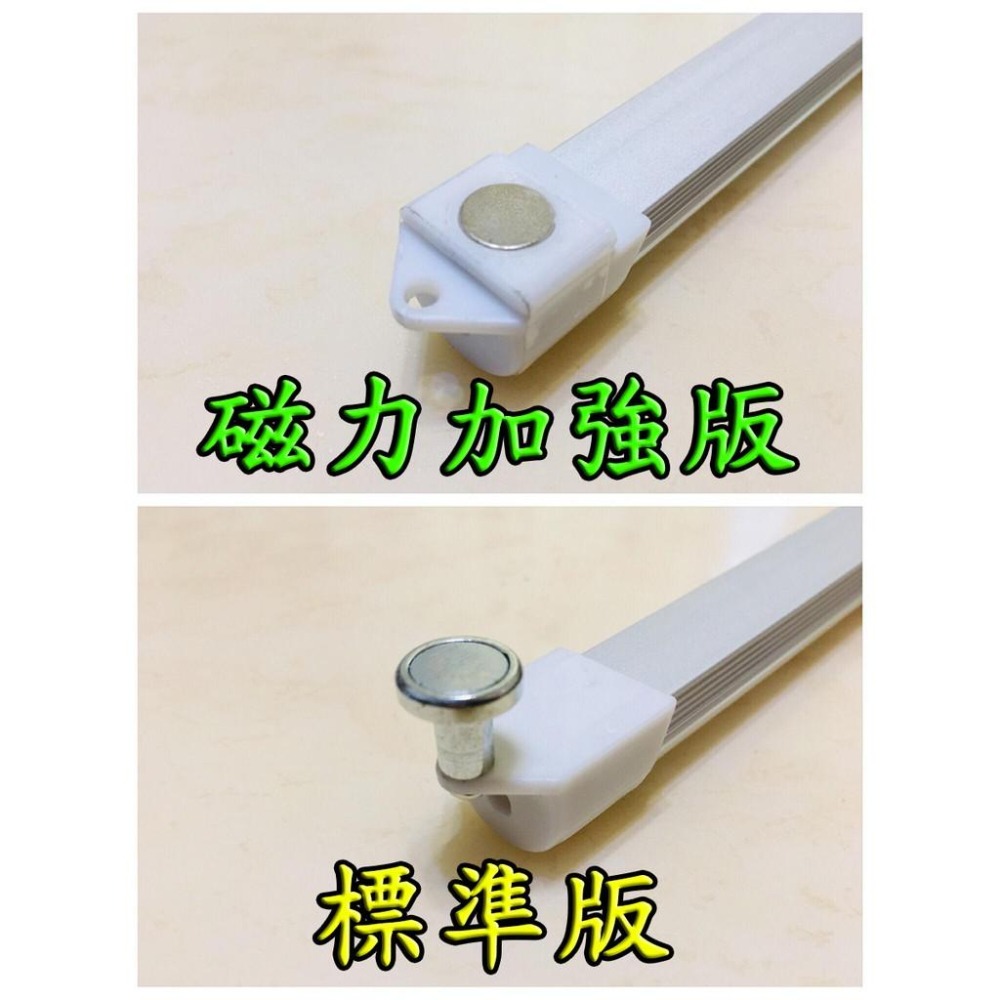 【LiCH】A103 超亮磁吸52cm 36LEDs USB硬燈條帶開關 車宿 車床 LED燈 吸頂燈 露營燈 檯燈-細節圖5