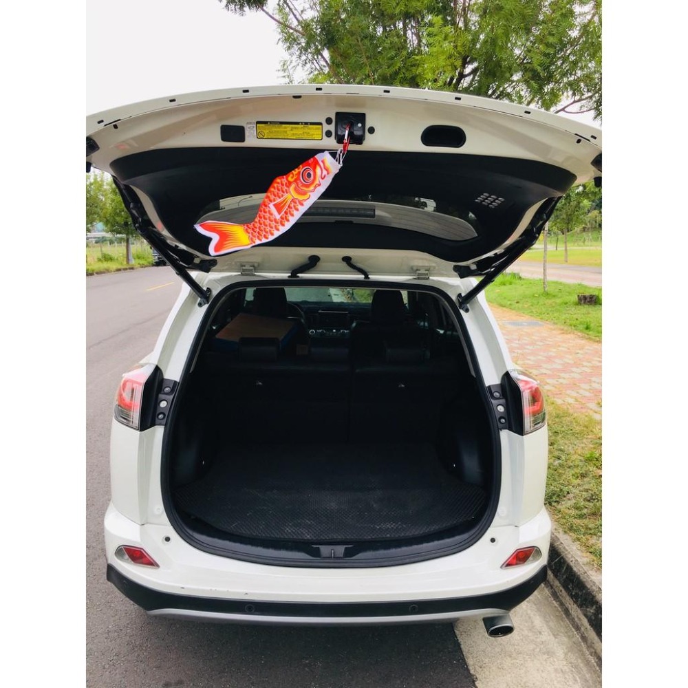 【LiCH】A098 尾門誘騙關燈防撞鯉魚旗 小鯉魚旗+大登山D扣 省電、防撞扣環功能 汽車 休旅車 箱型車 車床必備-細節圖2