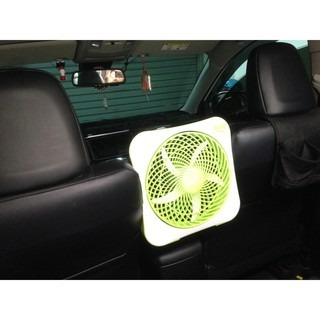 【LiCH】A083 尚朋堂10吋12V DC節能扇 DC馬達超低耗電 機身輕薄風量大，車床 野營 露營 居家 電池供電-細節圖7