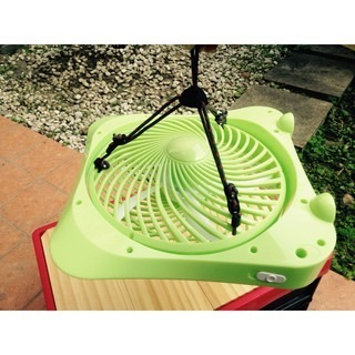 【LiCH】A083 尚朋堂10吋12V DC節能扇 DC馬達超低耗電 機身輕薄風量大，車床 野營 露營 居家 電池供電-細節圖8