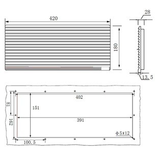 【LiCH】A087 12CM三排百葉窗+紗網+PP窗板+凸輪扣 車泊散熱通風口 換氣孔 透氣口 排風、抽氣、循環裝置-細節圖5