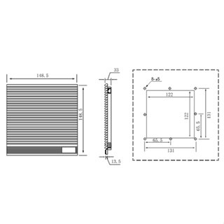 【LiCH】A169 暴風款12V 12CM双排風裝置全套 USB孔輸入 排風、通風、循環、散熱 車泊小窗車款排風用-細節圖7
