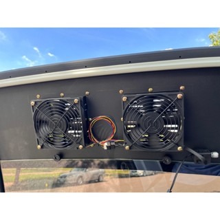 【LiCH】A170 靜音款5V 12CM双排風裝置全套 USB孔輸入 排風、通風、循環、散熱、車泊小窗車款排風用-細節圖3