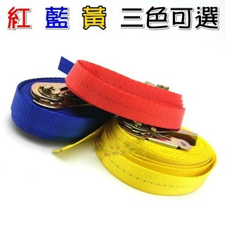 【LiCH】A070 5米拉緊器綑綁帶 織帶寬25mm，露營裝備織帶手拉器、貨車拉緊器、車頂架綁帶、車頂行李固定器、布猴-細節圖2