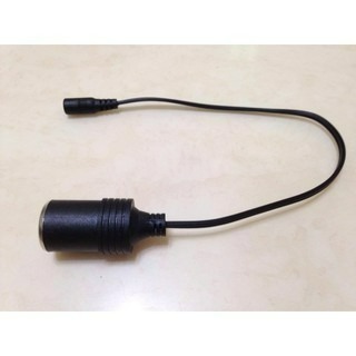 【LiCH】A092 點菸孔轉DC5.5x2.1mm母插頭轉接線 110V變壓器DC5521插頭轉接點菸孔-細節圖2