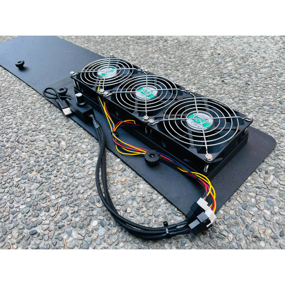 【LiCH】A181 輕巧化 折疊客製窗板+百葉+12V 9CM三排風裝置 車泊排風用 可依不同車款客製 免DIY裁切-細節圖8