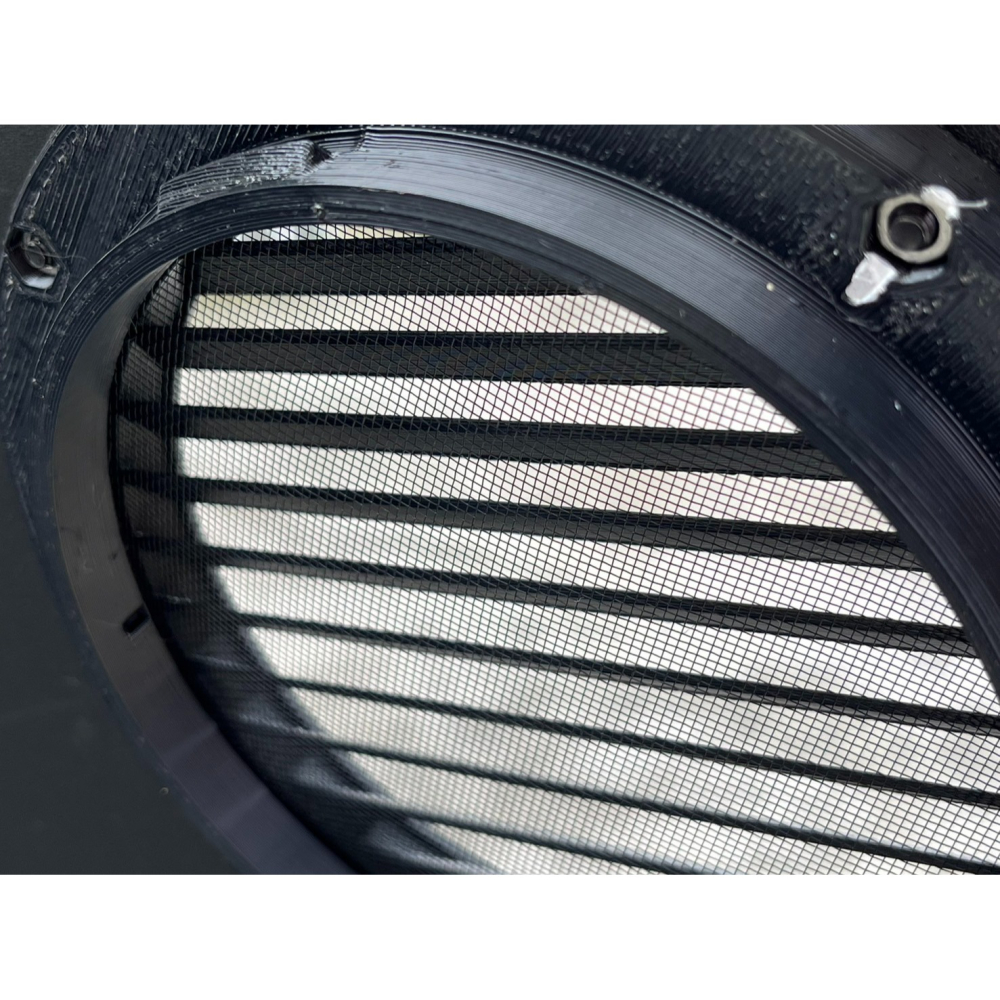 【LiCH】A186 車泊行動冷氣 客製折疊窗板通風管套件 風管旋扣環固定 含防雨百葉及防蚊紗網 手提、移動、可攜冷氣-細節圖5