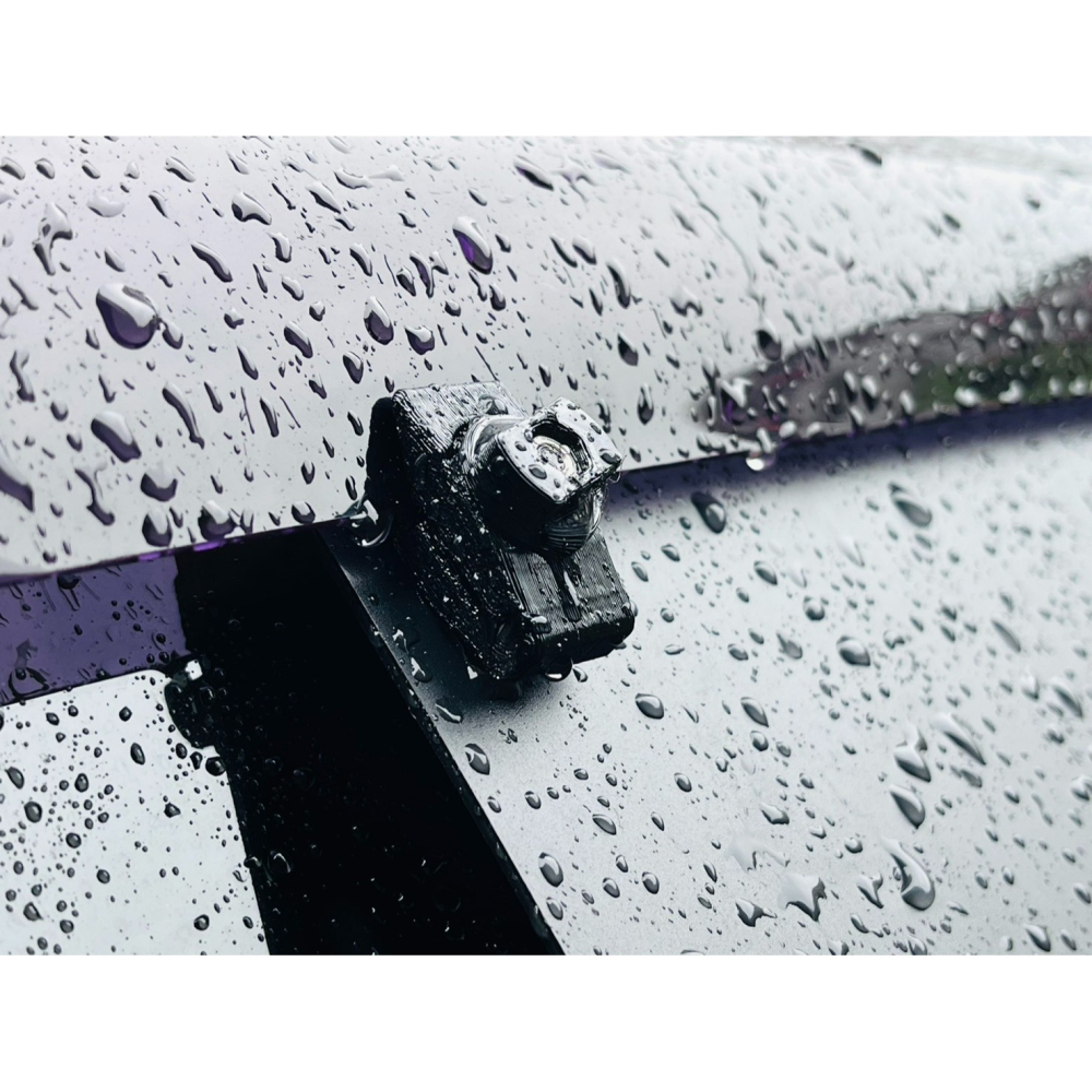 【LiCH】A202 晴雨窗伸延夾+PP窗板 車泊排風扇擋雨板 需簡單DIY裁切PP窗板 原晴雨窗隨夾即用 晴雨窗延伸用-細節圖5