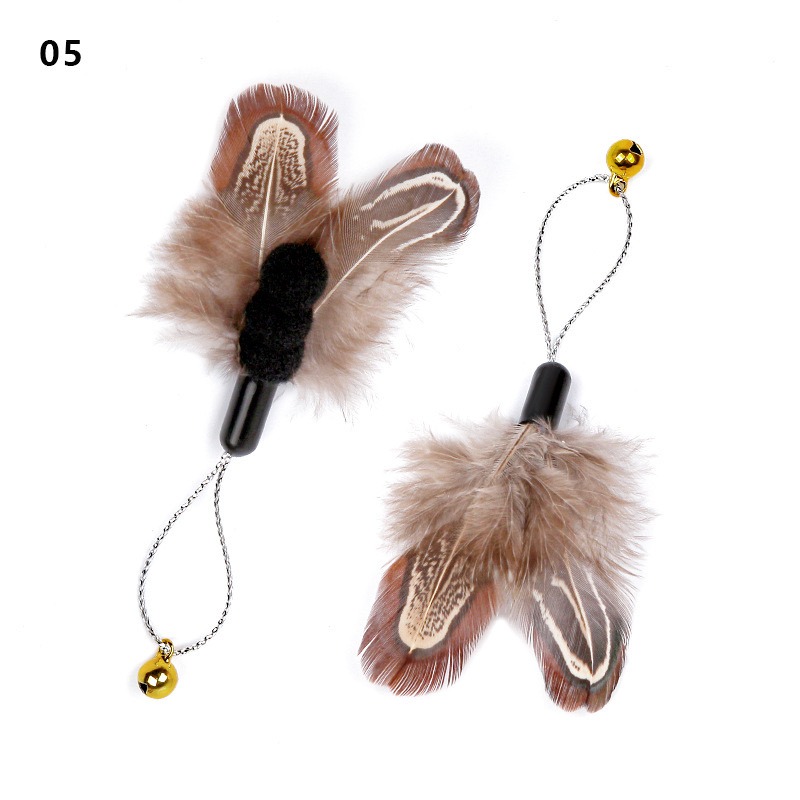 仿昆蟲逗貓玩具 替換頭 逗貓棒 貓咪玩具 持續更新中-規格圖3