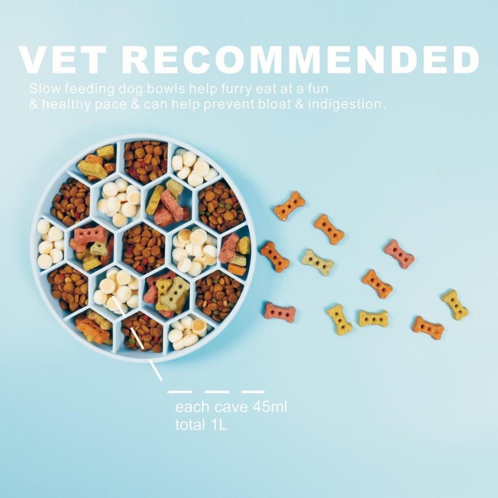 歐美熱銷! AWOO寵物矽膠慢食碗 大型犬慢食碗-細節圖2