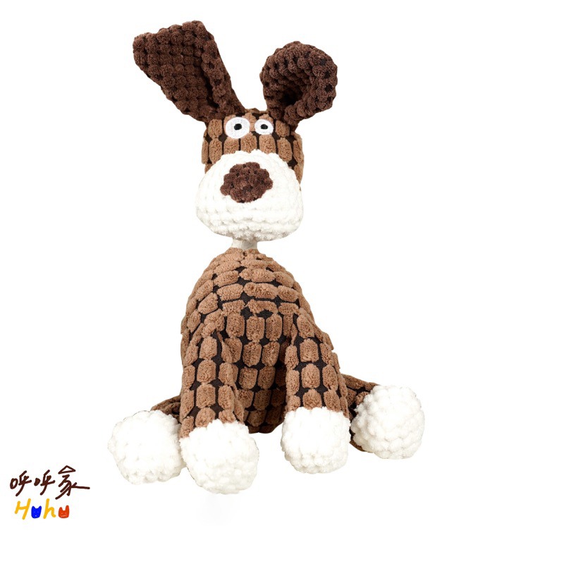 格狀棕色馬33*22cm