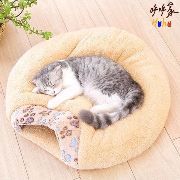 貓咪封閉式貓窩 貓咪睡袋 貓咪墊子-細節圖4