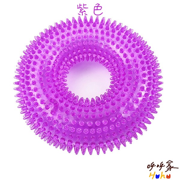 寵物 帶刺耐咬圈圈 會發聲 大型犬玩具 狗玩具-規格圖4