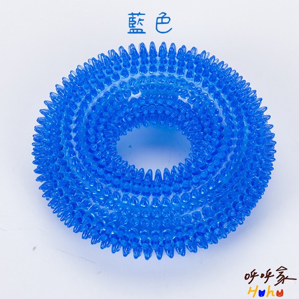寵物 帶刺耐咬圈圈 會發聲 大型犬玩具 狗玩具-規格圖4